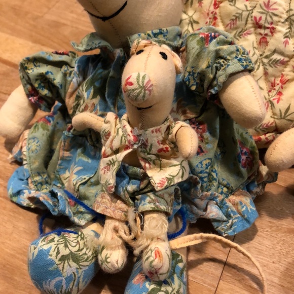 Boutique toys. Mouse family, hand made - Picture 4 of 7